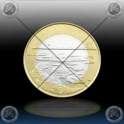 5 EVRO FINSKA 2018 "National Landscapes - The Archipelago Sea" UNC